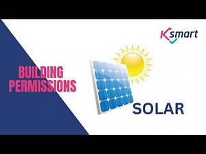 The SOLAR | Drawings | KSMART | Building Permissions Module