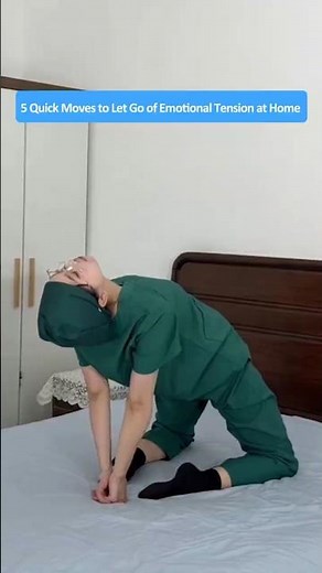 Relieve Emotional Stress from Back, Stomach & Chest in 5 Simple Moves