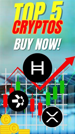 Top 5 Crypto Coins To Buy NOW!