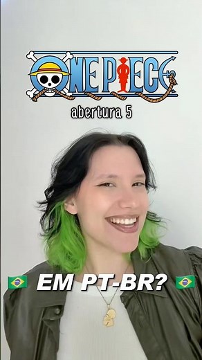 KOKORO NO CHIZU - ONE PIECE EM PORTUGUÊS! 🇧🇷❤️ #onepiece #dublado #anime #luffy #zoro #abertura