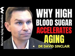 WHY High Blood Sugar ACCELERATES AGING & What We Can Do About it | Dr David Sinclair Interview Clips
