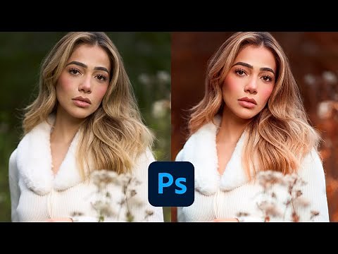 Photoshop 2023 Full Portrait Tutorial (Skin Retouching & Color Grading) #19