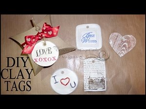 All Occasions Polymer Clay Tags - Tutorial