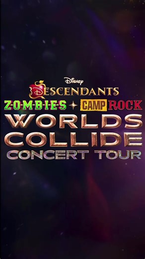 WORLDS COLLIDE TOUR CAMP ROCK CAST ! @Disney Descendants @disneyzombies @Disney Music #blowup #fyp #makethisgoviral #xyzbca #foryoupage