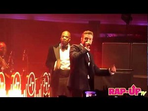 Justin Timberlake and Jay-Z Perform 'Suit & Tie' at Hollywood Palladium
