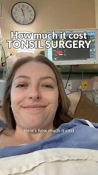 I got my tonsils removed 😷 #shorts