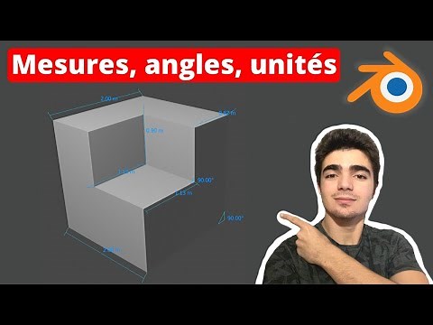 Comment faire des mesures sur blender ?