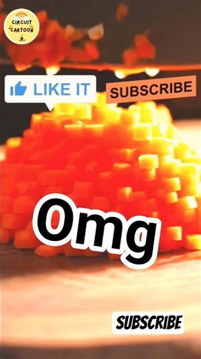 Crunchy Carrot Cutting ASMR 🥕🔪 | Clean & Satisfying Sounds #Shorts