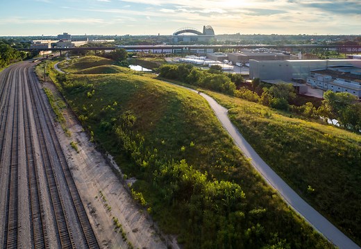 Menomonee River Valley - Three Bridges Park