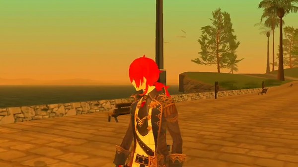 GTA SA - Diluc from Genshin Impact | Skins Mods PC/Android