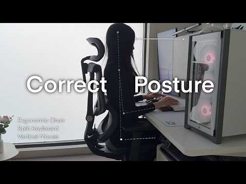 Tips for Good Desk Posture in 5 min
