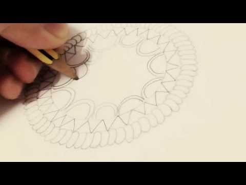 How to draw a dream catcher -beginners