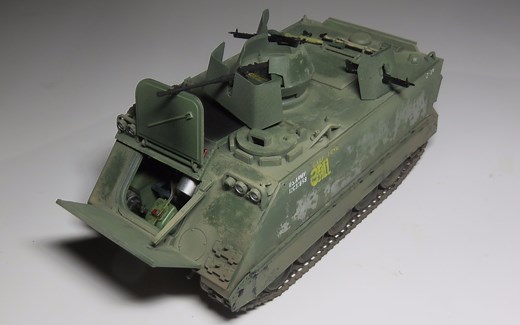 1/35田宫美国陆军M113装甲运兵车 制作全