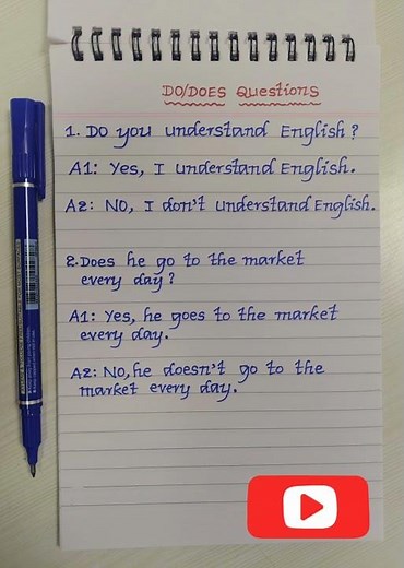 Do vs Does in English | Easy Questions & Answers for Beginners#easyenglishwithrudra