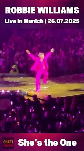 Robbie Williams - She's the One [Live In Munich, 26.07.2025] #robbiewilliams #münchen #shestheone