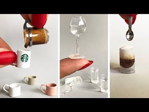 DIY Miniature Mugs, Wine Glasses & Cups for Dolls