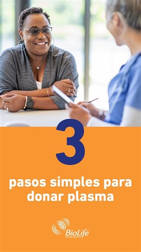 ¿Quiere #donar plasma, pero no está seguro de cómo comenzar o qué esperar? ¡Nosotros le ayudamos! Nuestra guía paso a paso le explica detalladamente lo que debe hacer para convertirse en #donante de #plasma y le brinda información sobre qué esperar cuando done plasma. Cada viaje comienza con el primer paso y le agradecemos por dar el suyo con #BioLife. ¡Explore nuestra guía y, si tiene más preguntas, hágalas en la sección de comentarios mostrada a continuación!​😊 | BioLife Plasma Services