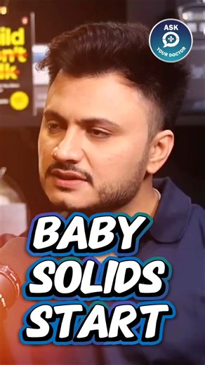 6 Months Baby: Solid Food Kab Start Karein? #BabyNutrition #Parenting #shorts