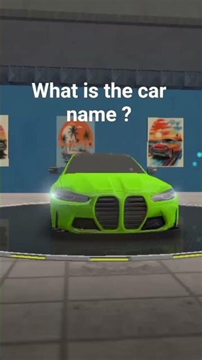 What is the car name ? and I will tell the name of the game is a drift game 💥