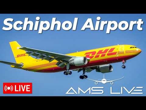 🔴 LIVE: PLANE SPOTTING at Amsterdam Schiphol Airport | Apr 25, 2026