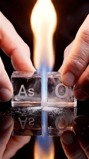 ASMR Arsenic & Oxygen: The Whispering Flame Reaction! 🔥