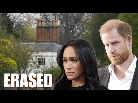 Harry and Meghan erased from Queen Elizabeth II’s gift of Frogmore Cottage
