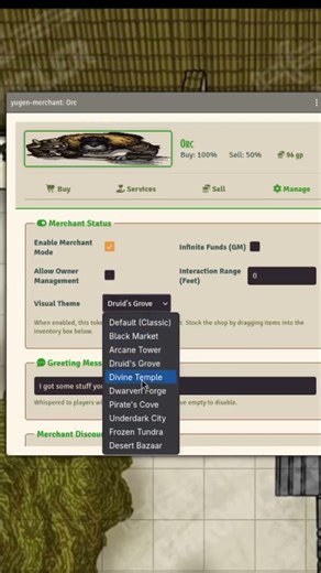 Add Personality to Your Shop NPCs in Foundry VTT!
