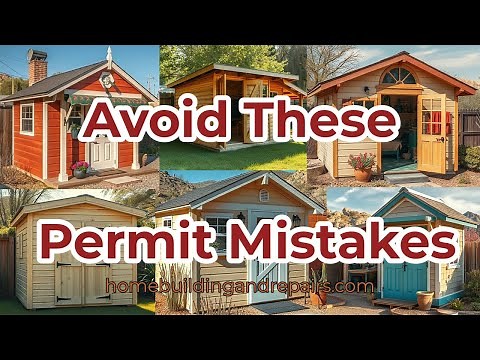 Do You NEED a Permit to Build a Shed? - Don't Build Without Watching!