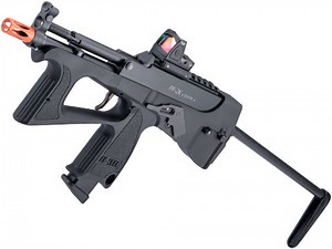 Modify PP-2K Gas Blowback Airsoft SMG(Model: Green Gas / Black)