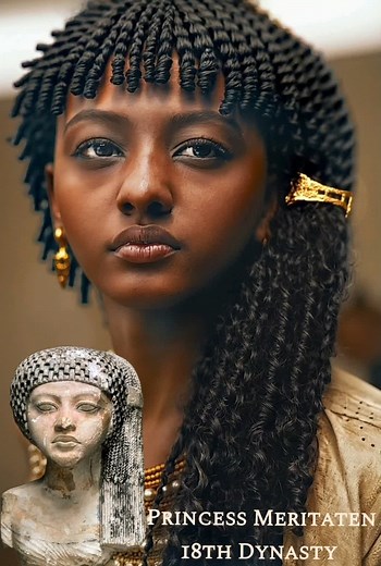 Reconstruction of Princess Meritaten from Ancient Egypt
