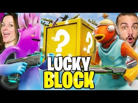 LUCKY BLOCK SUR FORTNITE !