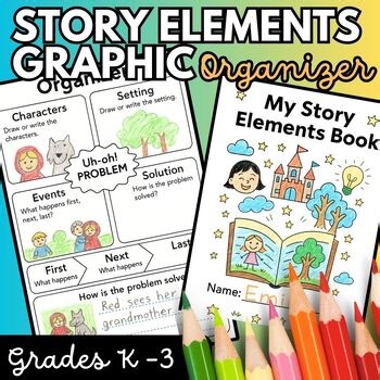 Story Elements Graphic Organizer | Reading Comprehension Activities K–3