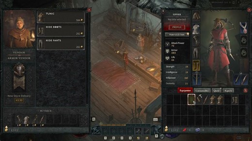 Diablo 4 guide - How to salvage gear in the world of Sanctuary