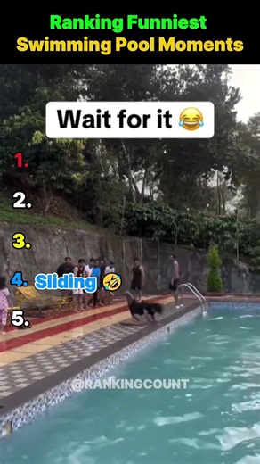 Ranking Funniest Swimming Pool Moments #shorts #ranking #funny #swimming