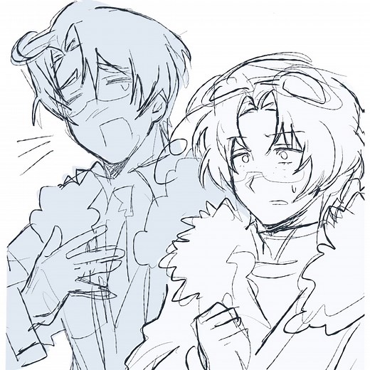 Hetalia: Aph America & Aph Canada Nabrothers Drawing