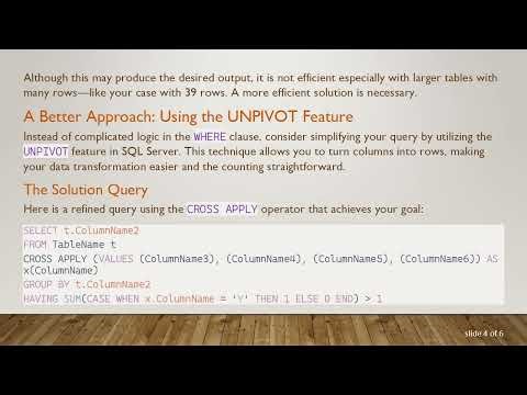 How to Count Values in SQL Server 2008R2 Based on Multiple Columns