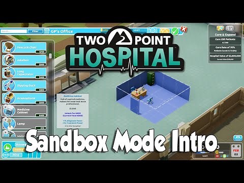 Two Point Hospital Sandbox Mode: An Introduction