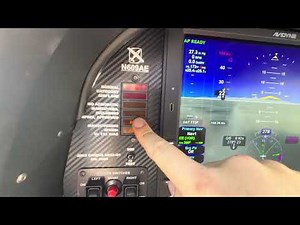 Cirrus Avidyne Vantage 12 Startup - First Customer delivery!