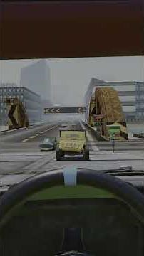 Wreckfest - Drivers Seat A Lap of Bleak City Race Track #shorts #gaming