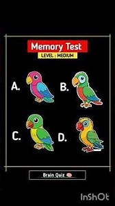 Part-3 | Memory Test 🧠🤯 #memorytest #quiz #riddles #triviatricks