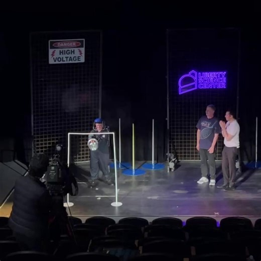 Scientist and inventor Nikola Tesla's work has had impacts on WiFi 🛜, neon signs ‼️, and... microwaves? 🌯🤔 Though we might not be heating up frozen breakfast burritos, you won’t want to miss our electrifying (and free!) Nikola Tesla Laser Show! ⚡ | Liberty Science Center