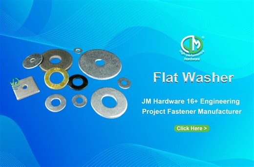 USS Flat Washer – Distributes Load, Prevents Damage