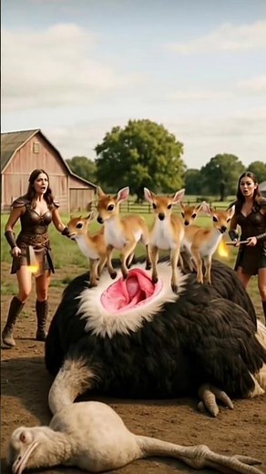 Jungle Mein Ostrich Ka Magical Birth