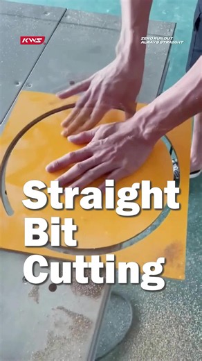 Circle Cutting Process with Straight Bit: Router Guide