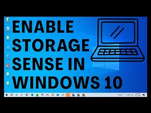 How To Enable Storage Sense In Windows 10
