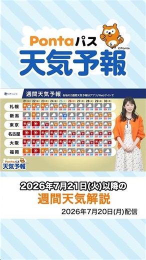 [Ponta Pass Weather Forecast] Sunset Views and Weekly Weather Update (Delivered July 20, 2026) #S...