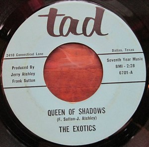 The Exotics - Queen Of Shadows / I Was Alone