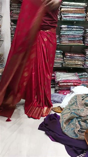 super fancy Banaras soft silk sarees#bridalsaree t #readymadesaree #tamilnadubestseller #fashion