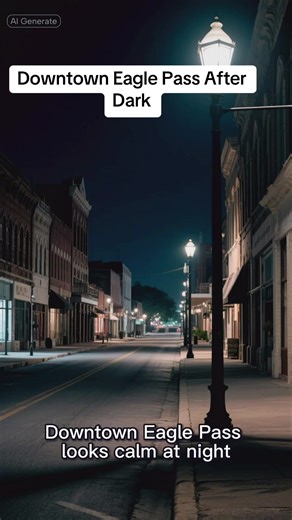 Exploring Downtown Eagle Pass After Dark
