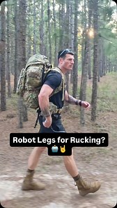 74K views · 876 reactions | 烙 Robot legs for rucking? You’d be...